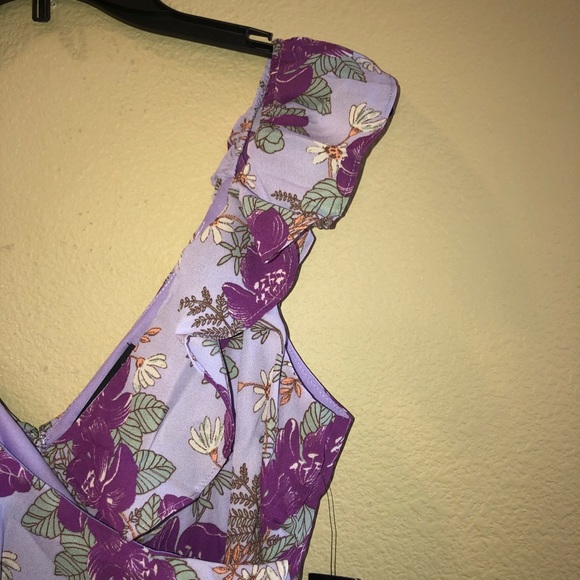 Lulu’s Fleur-Evermore Floral Print Midi Dress - Picture 7 of 8